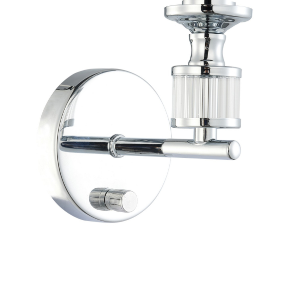 2674-1W, настенный светильник, D170xW140xH260, 1xE14x40W, excluded, dimmer, изображение 4