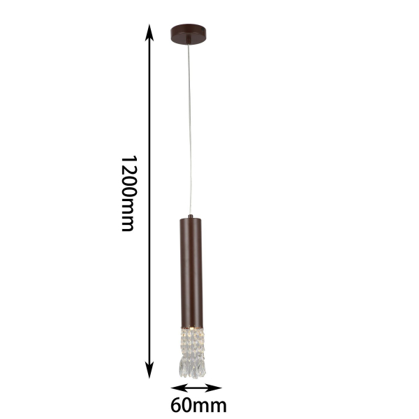 2919-1P, подвес, D100xH440/1200, 1xGU10x40W, excluded, изображение 3