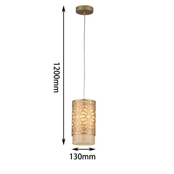 2911-1P, подвес, D130xH230/1200, 1xE14x40W, excluded, изображение 3
