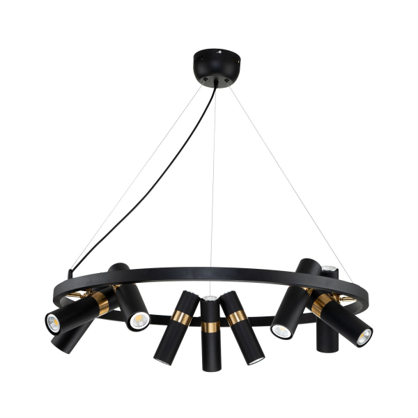 2997-9P, подвесная люстра, D850xH290/1220, 18xGU10LEDx5W, excluded, изображение 2