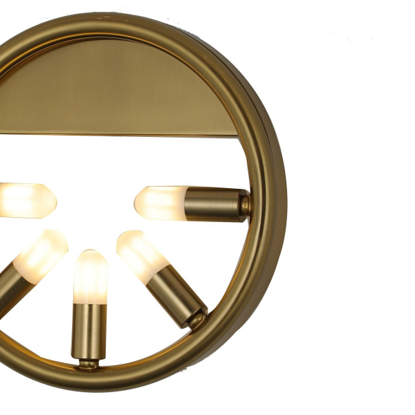 2981-5W, настенный светильник, D90xW280xH280, 5xG9x40W, excluded, изображение 3