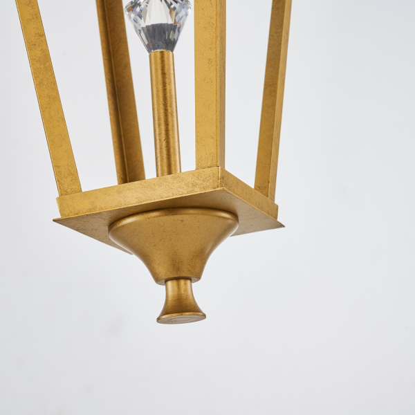 4003-1P, подвес, L160xW160xH445/1445, 1xGU10LEDx5W, excluded, изображение 7