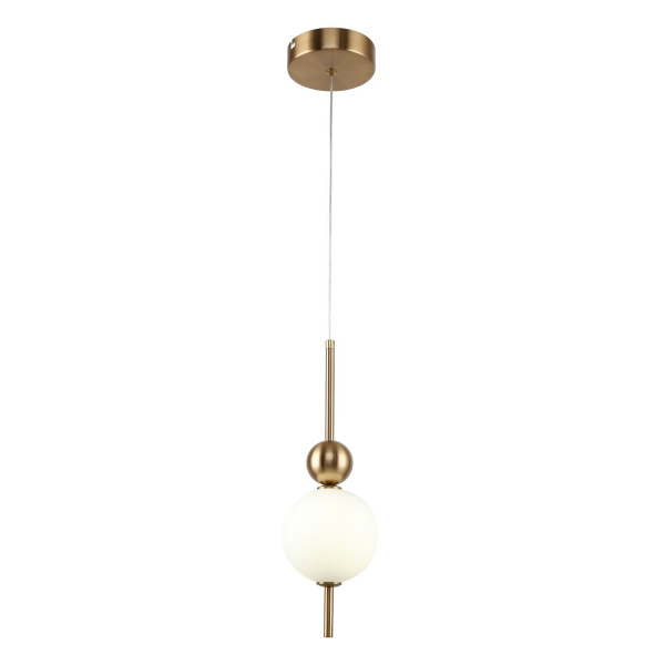 4088-1P, подвес, D120xH480/1500, 1xLEDx6W, 450LM, 4000K, included