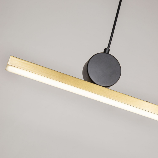 4061-2P, подвесная люстра, L1180xW45xH100/1600, LEDx47W, 3760LM, 4000K, included, изображение 6