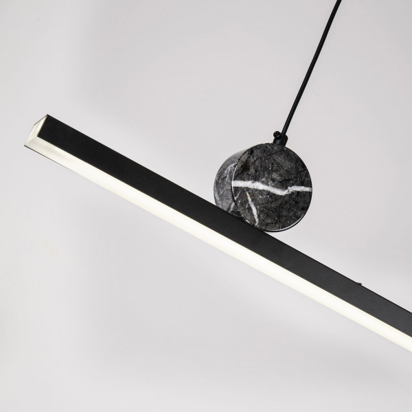 4060-2P, подвесная люстра, L1180xW45xH100/1600, LEDx47W, 3760LM, 4000K, included, изображение 6