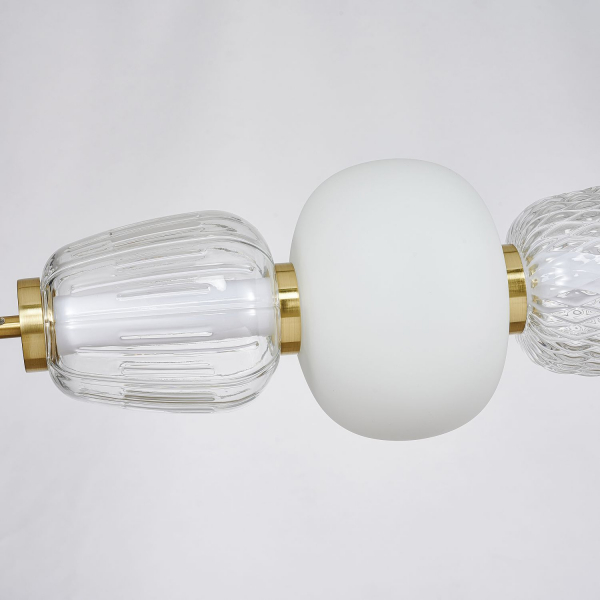 4057-3P, подвесная люстра, L1100xW170xH230/1430, LEDx47W, 3258LM, 3000K, included, изображение 7