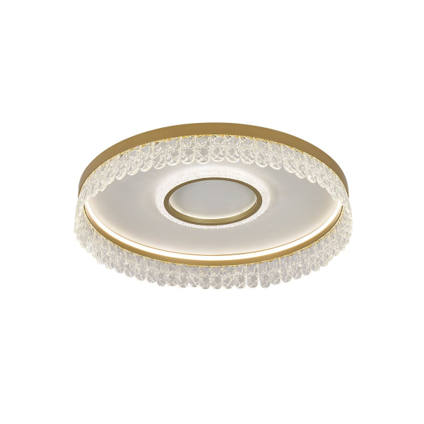 4186-2C, потолочная люстра, D600xH130, LEDx22W + LEDx136W, 8295LM, 3000-6000K, included, remote control