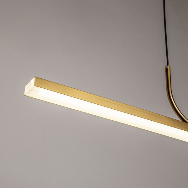 4097-2P, подвесная люстра, L1200xW45xH150/1650, LEDx48W, 3840LM, 4000K, included, изображение 6