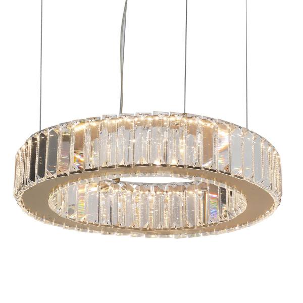 4195-4P, подвесная люстра, D400xH800/1200, 2xLEDx25W, 4500LM, 4000K, included, изображение 4