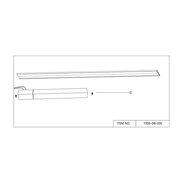 1000-DB-200, блок питания, L372xW32xH30, 200W, 42V, IP20, изображение 3
