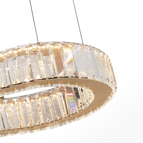 4195-4P, подвесная люстра, D400xH800/1200, 2xLEDx25W, 4500LM, 4000K, included, изображение 5