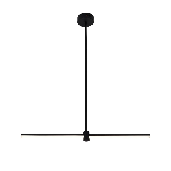 4176-1P, подвесная люстра, L800xW120xH940, LEDx32W, 1440LM, 3000-6000K, included, remote control