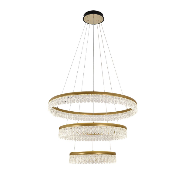 4186-3P, подвесная люстра, D800xH130/1400, LEDx45W + LEDx67W + LEDx91W, 10658LM, 3000-6000K, included, remote control
