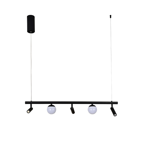 4179-5P, подвесная люстра, L800xW100xH240/1000, 3xLEDx3W + 2xLEDx5W, 855LM, 4000K, included, изображение 2