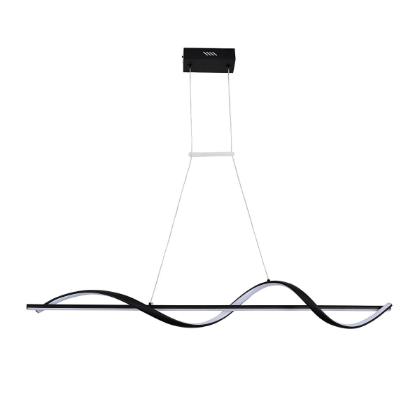 4180-2P, подвесная люстра, L1000xW180xH220/1000, LEDx34W + LEDx41W, 3375LM, 3000-6000K, included, remote control, изображение 2