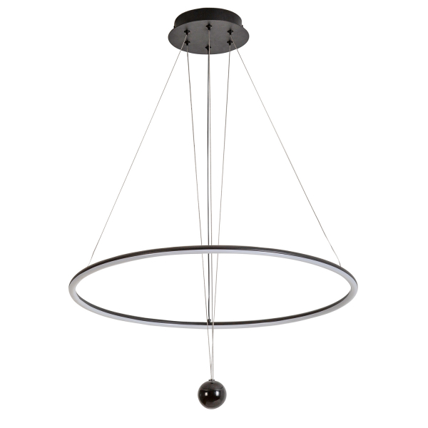4588-6P, подвесная люстра, D600xH500/1500, LEDx37W, 2960LM, 4000K, included, изображение 2