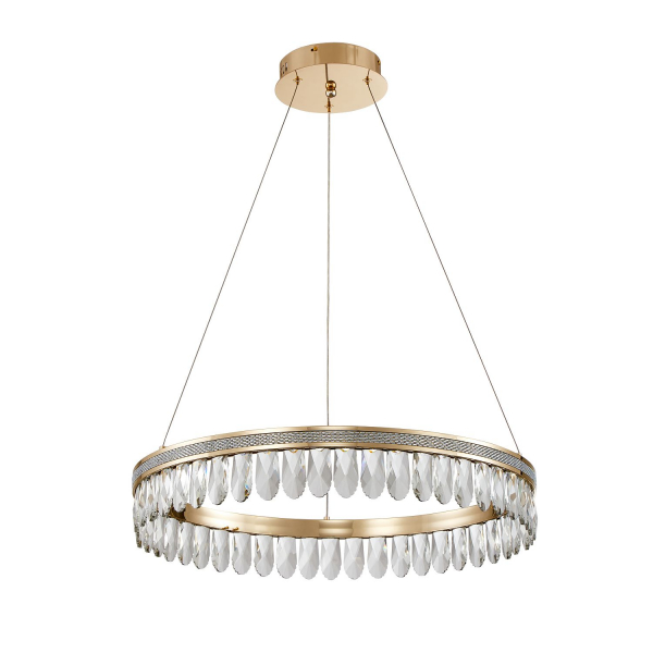 4207-6P, подвесная люстра, D600xH100/1500, LEDx31W, 3100LM, 3000K, included, изображение 2
