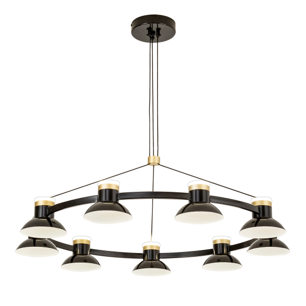 4516-9P, подвесная люстра, D880xH100/1800, 9xLEDx10W, 7200LM, 4000K, included