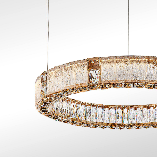 4204-8P, подвесная люстра, D800xH120/1500, LEDx80W, 8000LM, 3000K, included, изображение 4