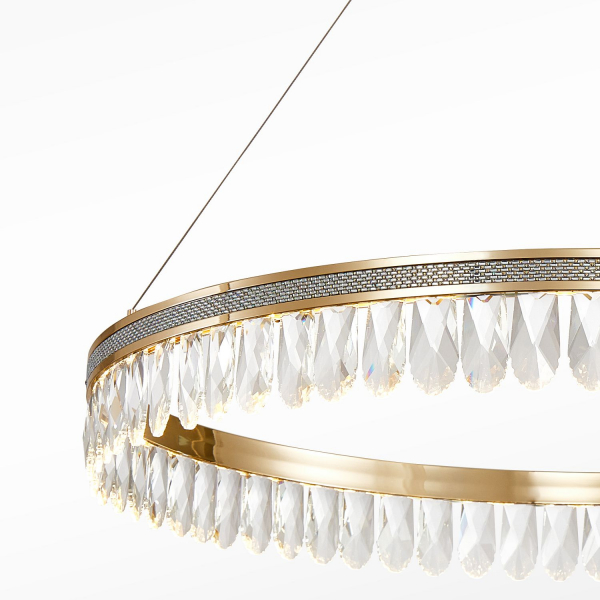 4207-8P, подвесная люстра, D800xH100/1500, LEDx43W, 4300LM, 3000K, included, изображение 4