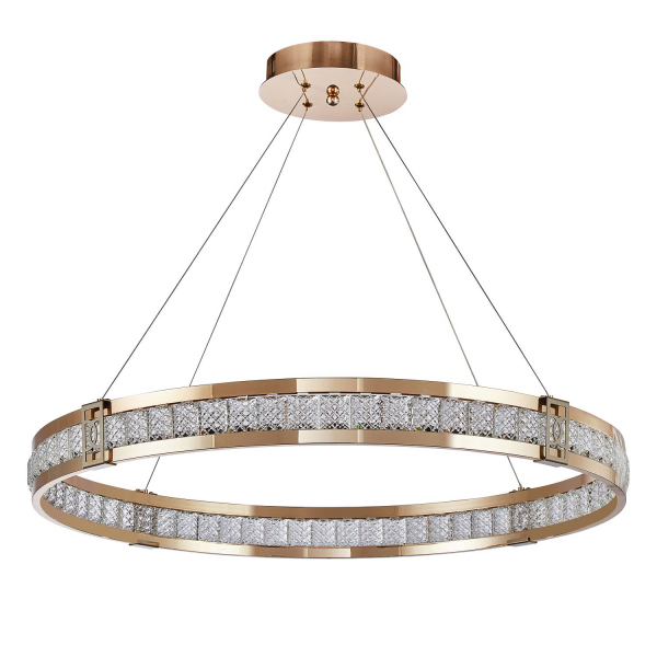 4206-8P, подвесная люстра, D800xH80/1500, 2xLEDx41W, 8200LM, 3000K, included, изображение 2