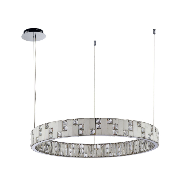 4205-8P, подвесная люстра, D820xH110/1500, 2xLEDx44W, 8800LM, 3000K, included, изображение 2