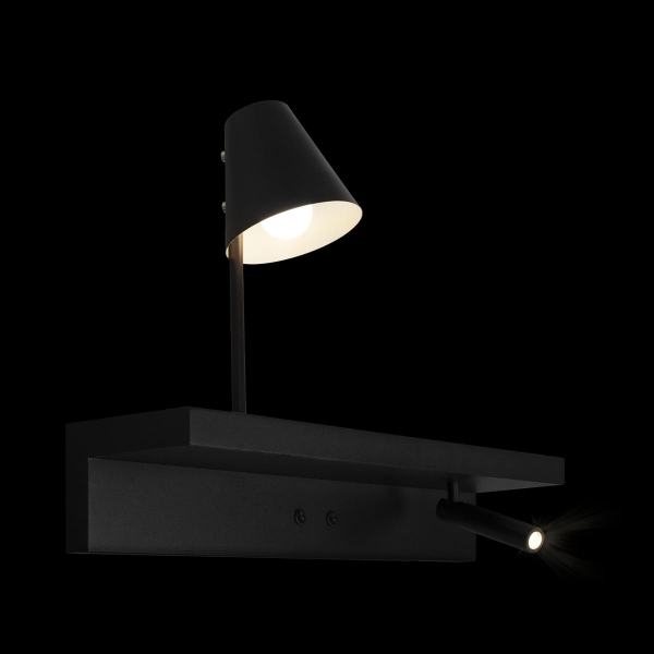 10216/2W Black Настенный светильник LOFT IT Shelf, изображение 8