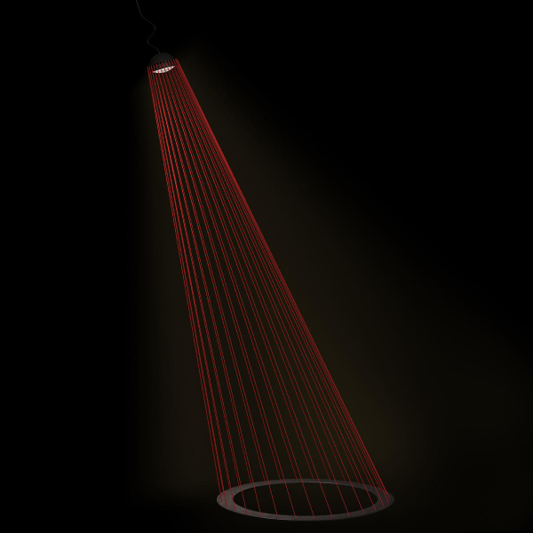 10292/C Red Подвесной светильник LOFT IT Beam, изображение 2