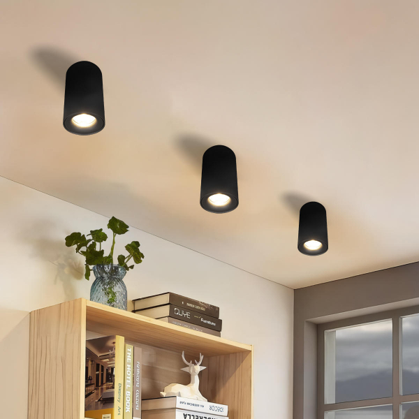 10220 Black 3000K Потолочный светильник LOFT IT Tictac, изображение 5