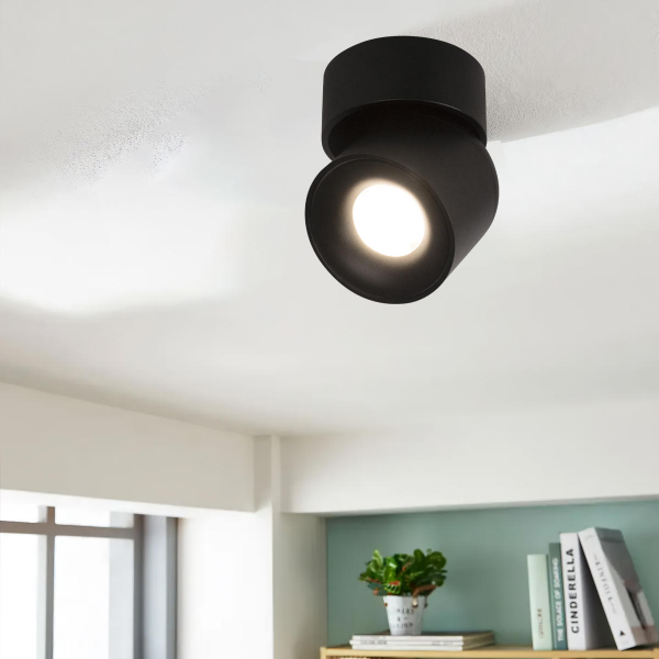 10180 Black 4000K Накладной светильник LOFT IT Tictac, изображение 6