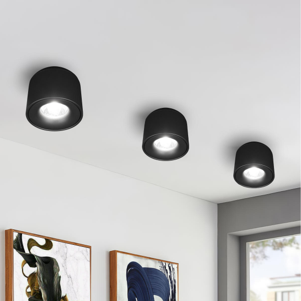 10219 Black 4000K Потолочный светильник LOFT IT Tictac, изображение 5