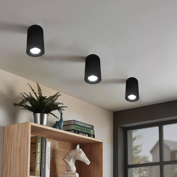 10220 Black 4000K Потолочный светильник LOFT IT Tictac, изображение 5