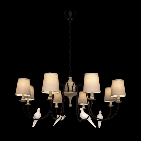 LOFT1029A-8 Подвесная люстра LOFT IT Birds, изображение 2