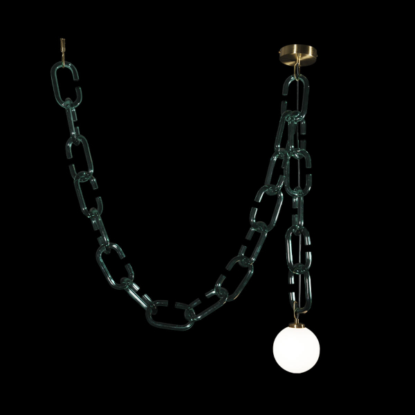 10128C Green Подвесной светильник LOFT IT Chain, изображение 2