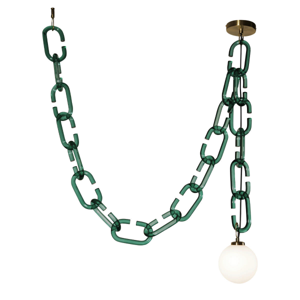 10128C Green Подвесной светильник LOFT IT Chain, изображение 3