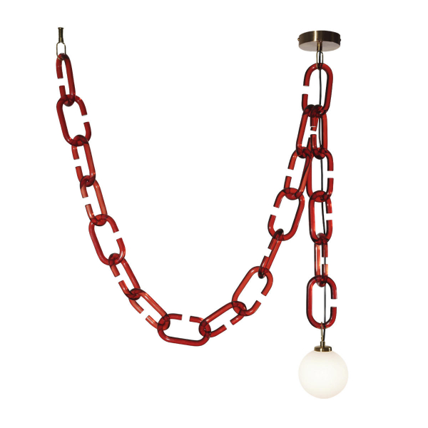 10128C Red Подвесной светильник LOFT IT Chain, изображение 3