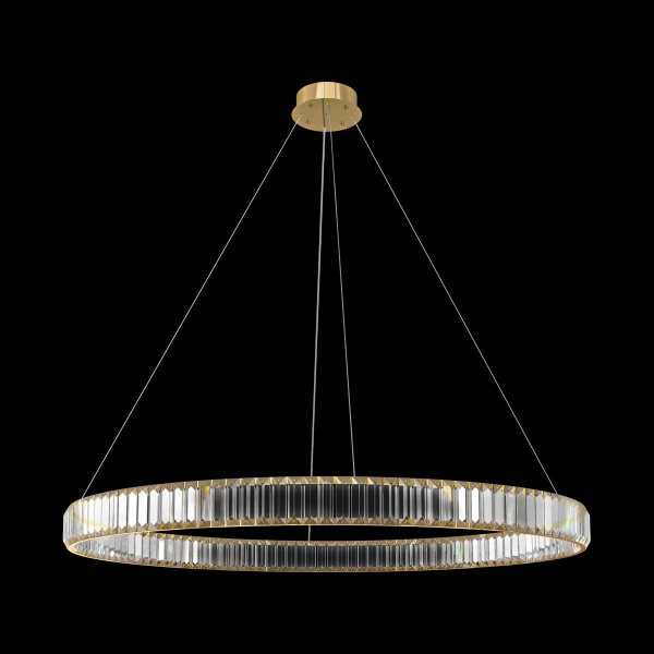 10135/1000 Gold Подвесной светильник LOFT IT Crystal ring, изображение 2