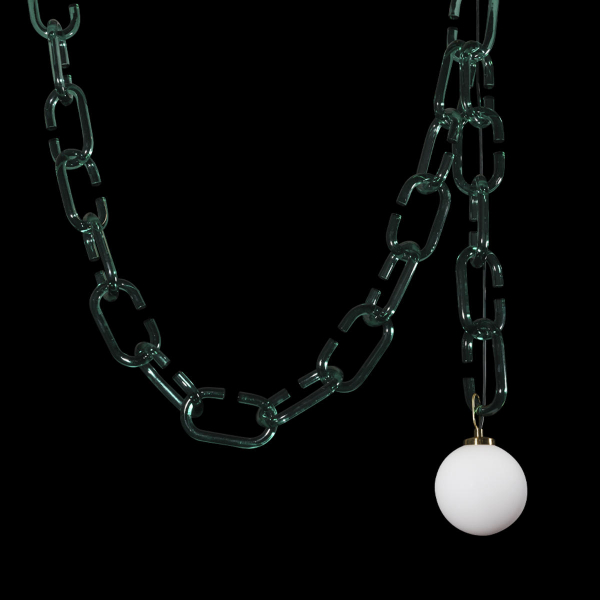 10128C Green Подвесной светильник LOFT IT Chain, изображение 4