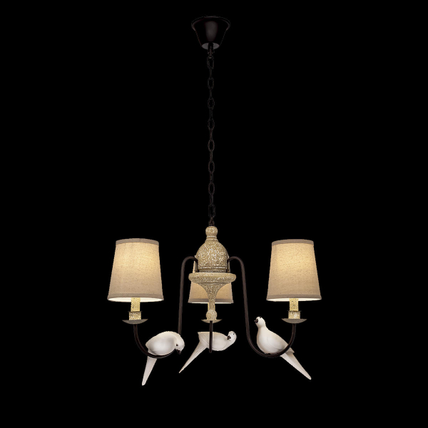 LOFT1029A-3 Подвесная люстра LOFT IT Birds, изображение 2