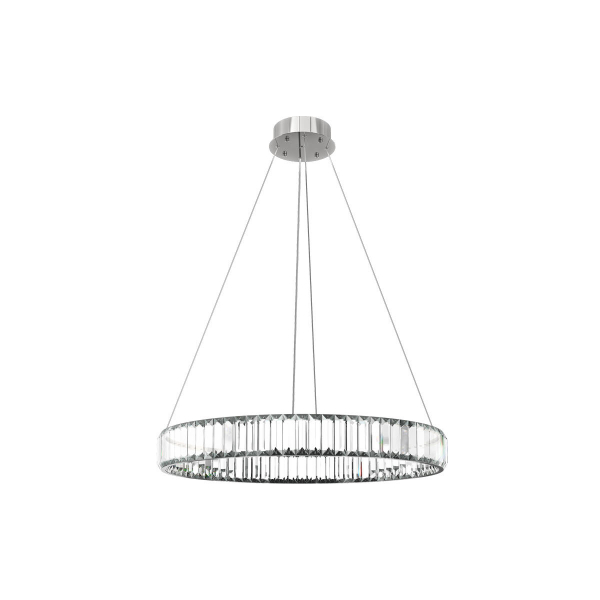 10135/600 Chrome Подвесной светильник LOFT IT Crystal ring