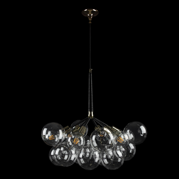 10048/6 Black Подвесной светильник LOFT IT Bunch, изображение 3