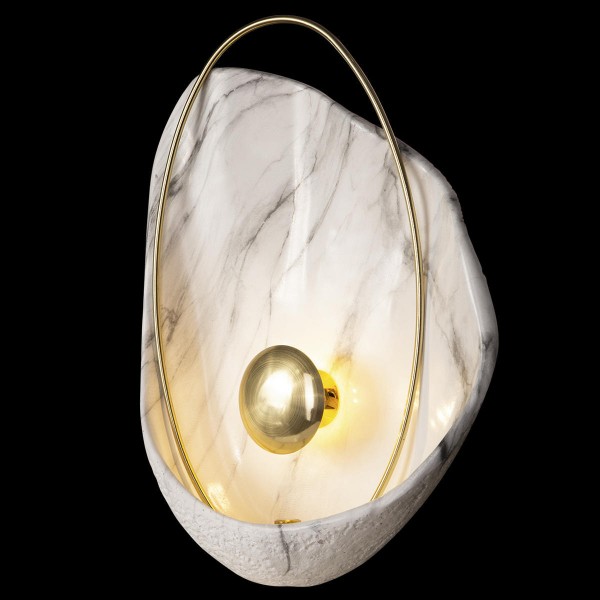 10043 White Бра LOFT IT Clam, изображение 5