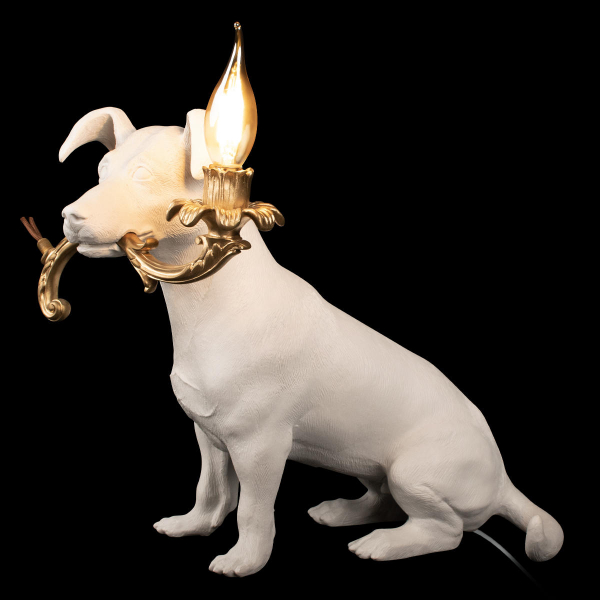10312 White Настольная лампа LOFT IT Dog, изображение 6