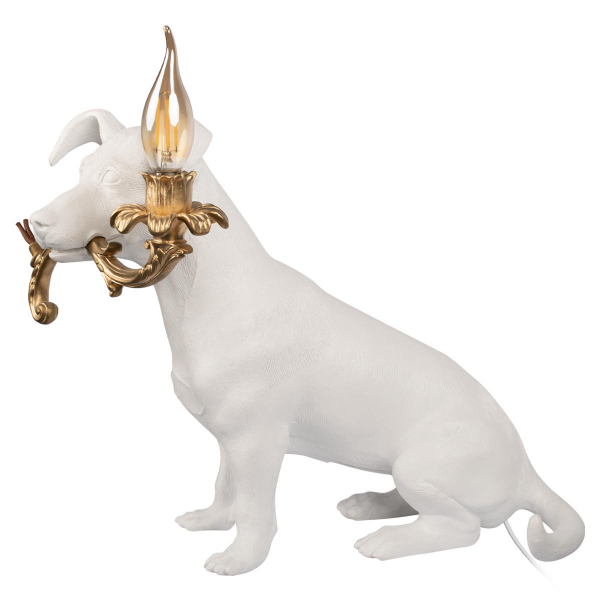 10312 White Настольная лампа LOFT IT Dog, изображение 5