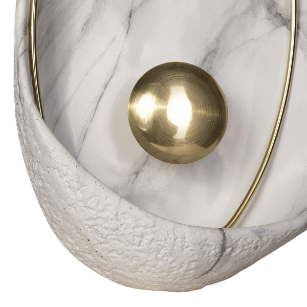 10043 White Бра LOFT IT Clam, изображение 3