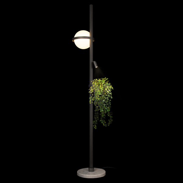 10121/F Dark grey Торшер LOFT IT Jardin, изображение 2
