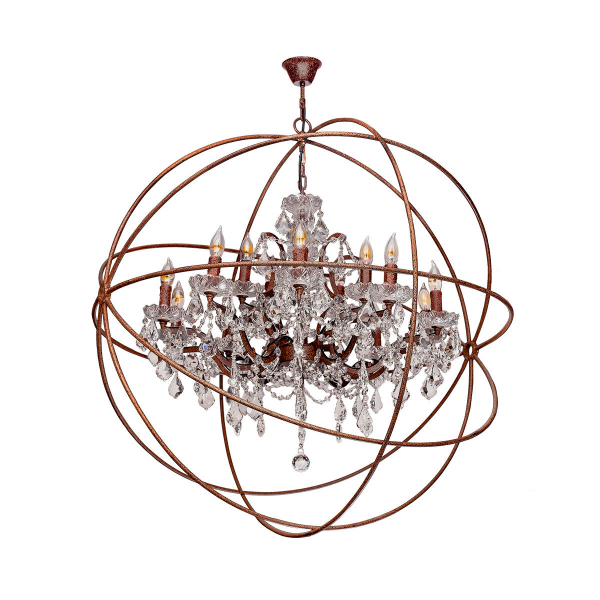 LOFT1897/15 Подвесная люстра LOFT IT Foucaults orb crystal