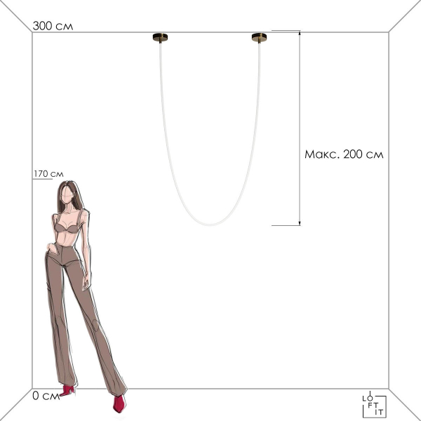 10230/4000 Подвесной светильник LOFT IT Lori, изображение 8