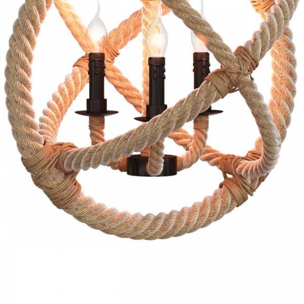 LOFT1194-3 Подвесная люстра LOFT IT Rope, изображение 3