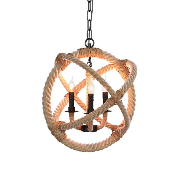 LOFT1194-3 Подвесная люстра LOFT IT Rope, изображение 2
